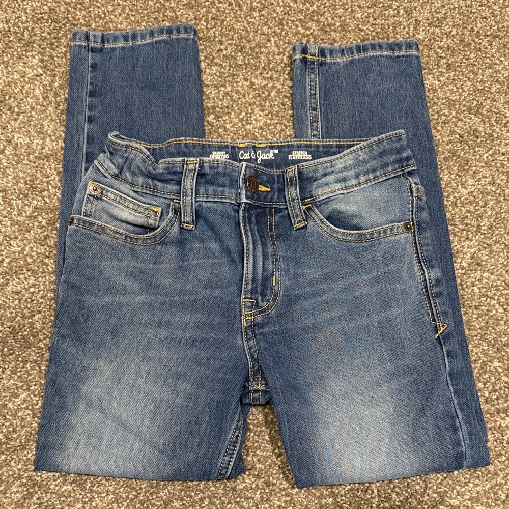 Boys Slim Fit Blue Jeans Cat & Jack